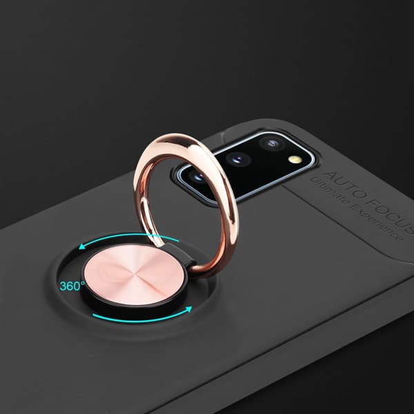 Deksel til Samsung Galaxy S20 Silikondeskel med fokusring laget av TPU-silikon