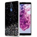 Pikkukuva 1 / 6: Huawei MATE 10 LITE Suojakuori Suojakotelo joustavasta TPU-silikonista jossa on kimaltelevaa glitteriä