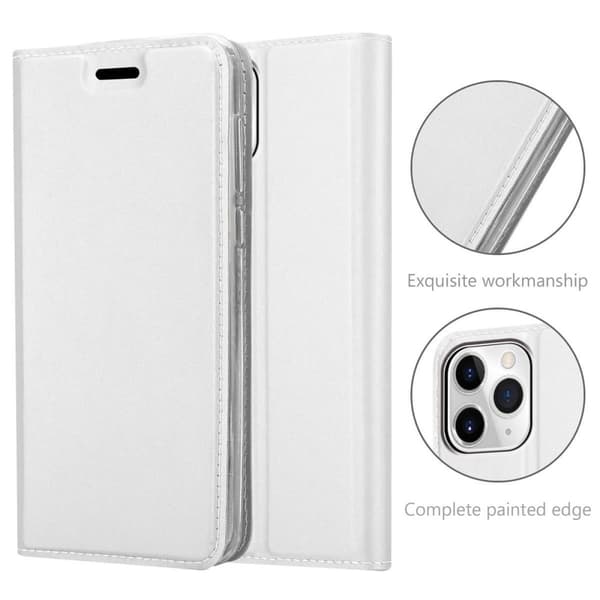 Deksel til iPhone 11 PRO Lommebokdeksel med magnetisk lukking, stativfunksjon og kortlomme