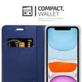 Miniatyrbild 5 av 8: iPhone 11 Skal Fodral med magnetisk stängning, ståfunktion och kortficka Mobilskydd