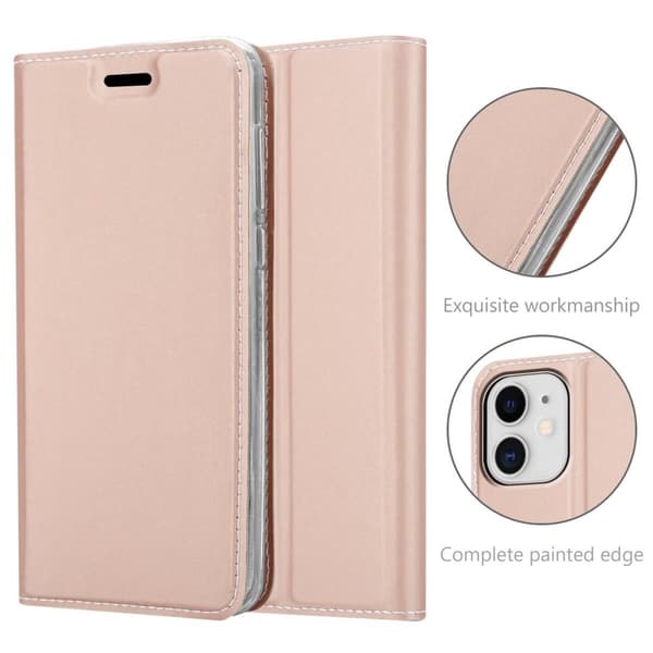 iPhone 11 Skal Fodral med magnetisk stängning, ståfunktion och kortficka Mobilskydd