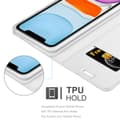 Miniatyrbilde 11 av 11: Deksel til iPhone 11 Lommebokdeksel med magnetisk lukking, stativfunksjon og kortlomme