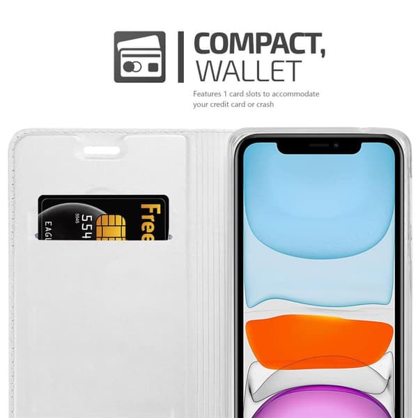iPhone 11 Skal Fodral med magnetisk stängning, ståfunktion och kortficka Mobilskydd
