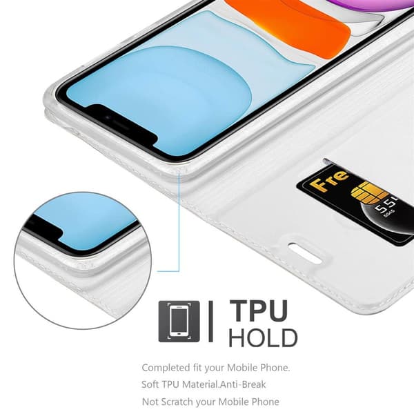 iPhone 11 Skal Fodral med magnetisk stängning, ståfunktion och kortficka Mobilskydd