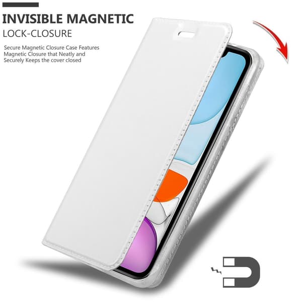iPhone 11 Skal Fodral med magnetisk stängning, ståfunktion och kortficka Mobilskydd