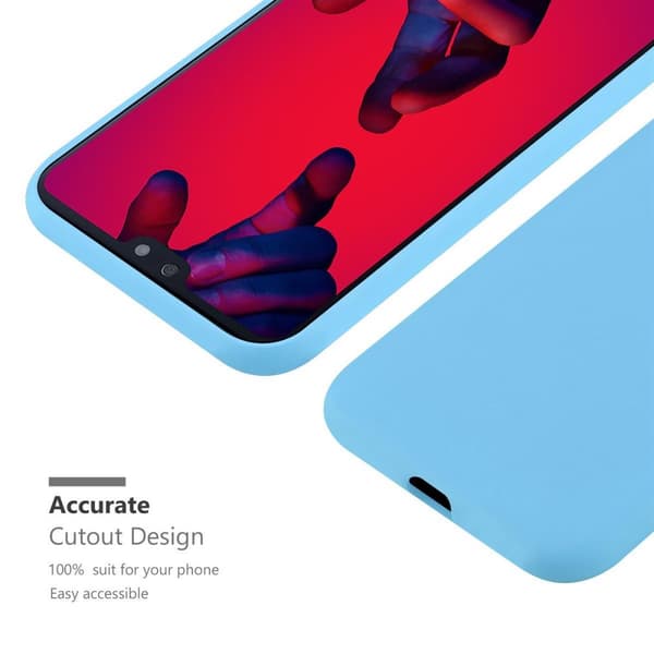 Huawei P20 PRO / P20 PLUS Skal Fodral Case Cover Mobilskydd av flexibelt TPU-silikon
