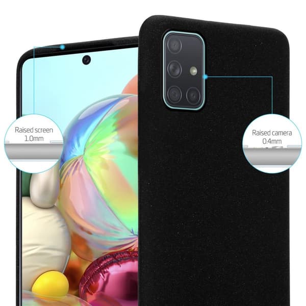 Samsung Galaxy A71 4G Skal Fodral Mobilskydd av flexibelt TPU-silikon