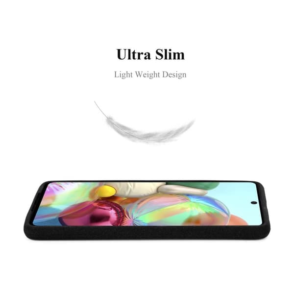 Samsung Galaxy A71 4G Skal Fodral Mobilskydd av flexibelt TPU-silikon