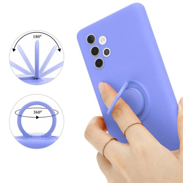 Silikondeksel til Samsung Galaxy A32 4G Deksel av fleksibelt TPU-silikon