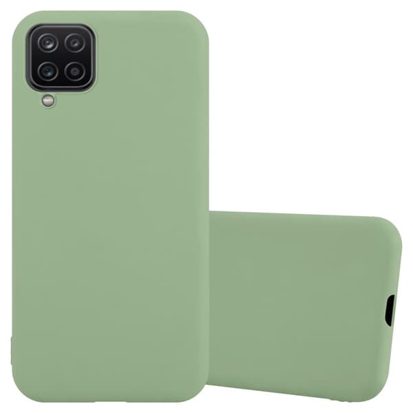 Samsung Galaxy A12 / M12 Suojakuori Suojakotelo CANDY PASTELLIN VIHREÄ