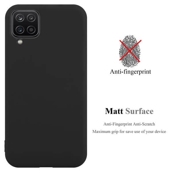 Samsung Galaxy A12 / M12 Skal Fodral Case Cover Mobilskydd av flexibelt TPU-silikon