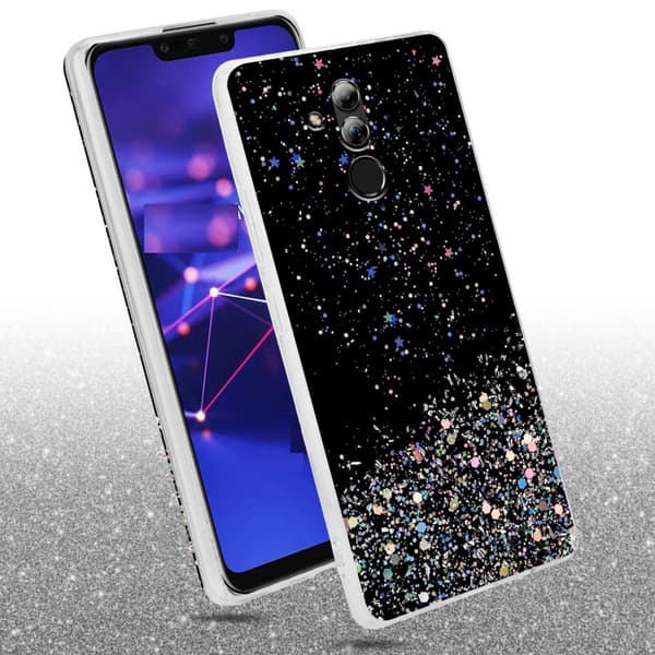 Deksel til Huawei MATE 20 LITE med glitrende glitter