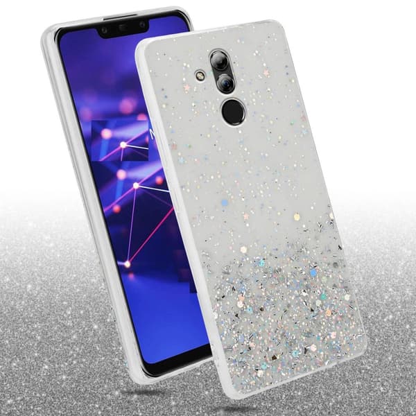 Deksel til Huawei MATE 20 LITE med glitrende glitter
