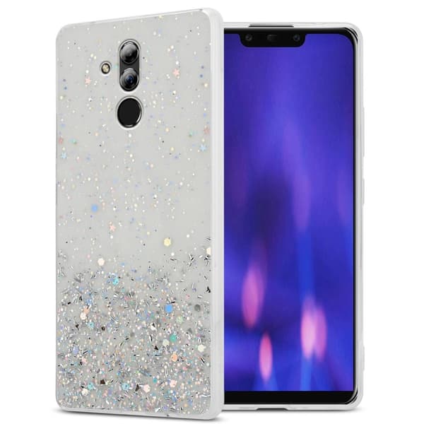 Deksel til Huawei MATE 20 LITE med glitrende glitter