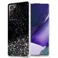 Pikkukuva 1 / 7: Samsung Galaxy NOTE 20 ULTRA Suojakuori Suojakotelo joustavasta TPU-silikonista jossa on kimaltelevaa glitteriä