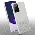 Pikkukuva 3 / 7: Samsung Galaxy NOTE 20 ULTRA Suojakuori Suojakotelo joustavasta TPU-silikonista jossa on kimaltelevaa glitteriä