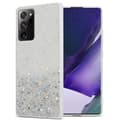 Pikkukuva 1 / 7: Samsung Galaxy NOTE 20 ULTRA Suojakuori Suojakotelo joustavasta TPU-silikonista jossa on kimaltelevaa glitteriä