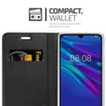 Miniatyrbilde 5 av 8: Deksel til Huawei Y6 2019 Lommebokdeksel med magnetisk lukking, stativfunksjon og kortlomme
