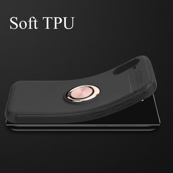 Samsung Galaxy NOTE 10 Skal Skyddsfodral Fodral med fokusring av TPU-silikon