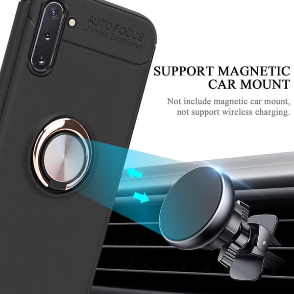 Deksel til Samsung Galaxy NOTE 10 Silikondeskel med fokusring laget av TPU-silikon
