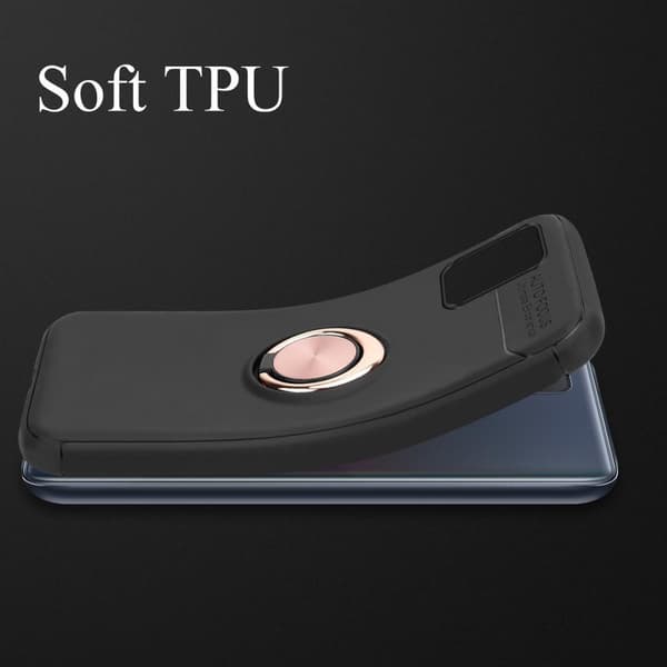 Samsung Galaxy A71 5G Suojakuori Suojakotelo jossa on tarkennusrengas valmistettu TPU-silikoni