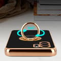Miniatyrbilde 6 av 8: Deksel til Huawei P30 PRO med ring Etui av fleksibel TPU-silikon, med kamerabeskyttelse magnetisk bilholder