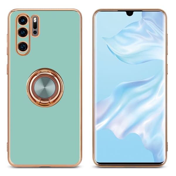Huawei P30 PRO Suojakuori Suojakotelo valmistettu joustavasta TPU silikonista jossa on kameran suojaus ja magneettinen autoteline