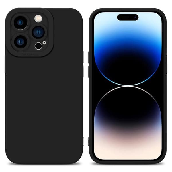 iPhone 14 PRO Fodral Skal Case Cover av flexibelt TPU-silikon Bobilskydd