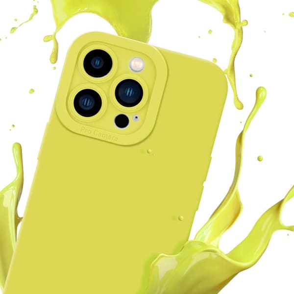 iPhone 14 PRO Fodral Skal Case Cover av flexibelt TPU-silikon Bobilskydd
