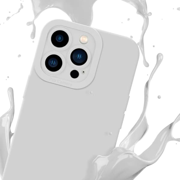 iPhone 14 PRO Fodral Skal Case Cover av flexibelt TPU-silikon Bobilskydd