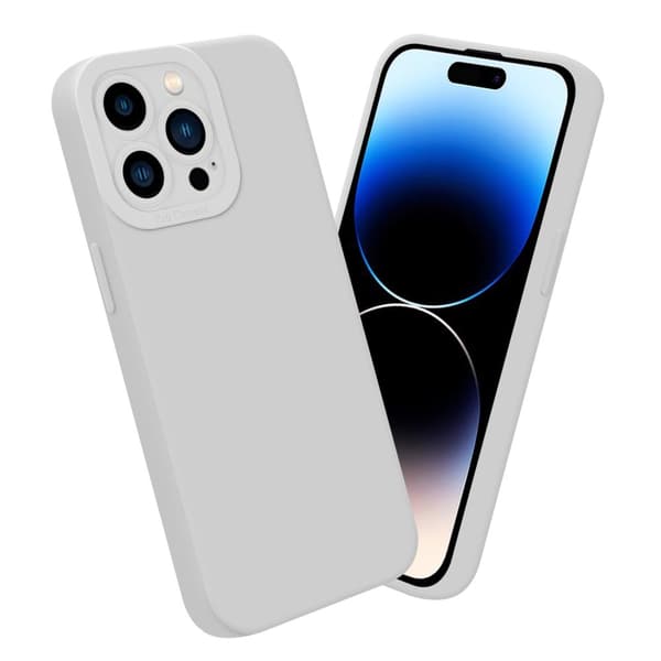 iPhone 14 PRO Fodral Skal Case Cover av flexibelt TPU-silikon Bobilskydd