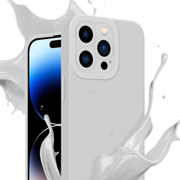 iPhone 14 PRO Fodral Skal Case Cover av flexibelt TPU-silikon Bobilskydd