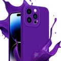 Miniatyrbild 6 av 8: iPhone 14 PRO Fodral Skal Case Cover av flexibelt TPU-silikon Bobilskydd