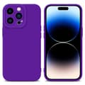Miniatyrbild 1 av 8: iPhone 14 PRO Fodral Skal Case Cover av flexibelt TPU-silikon Bobilskydd