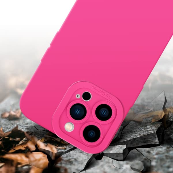 iPhone 14 PRO Fodral Skal Case Cover av flexibelt TPU-silikon Bobilskydd