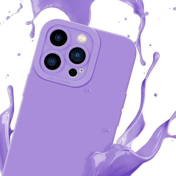 iPhone 14 PRO Fodral Skal Case Cover av flexibelt TPU-silikon Bobilskydd