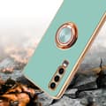 Miniatyrbilde 7 av 8: Deksel til Huawei P30 med ring Etui av fleksibel TPU-silikon, med kamerabeskyttelse magnetisk bilholder