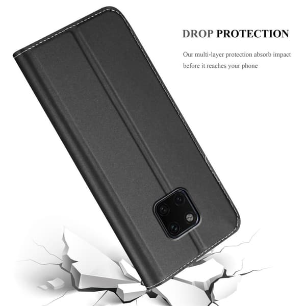 Deksel til Huawei MATE 20 PRO Lommebokdeksel med magnetisk lukking, stativfunksjon og kortlomme