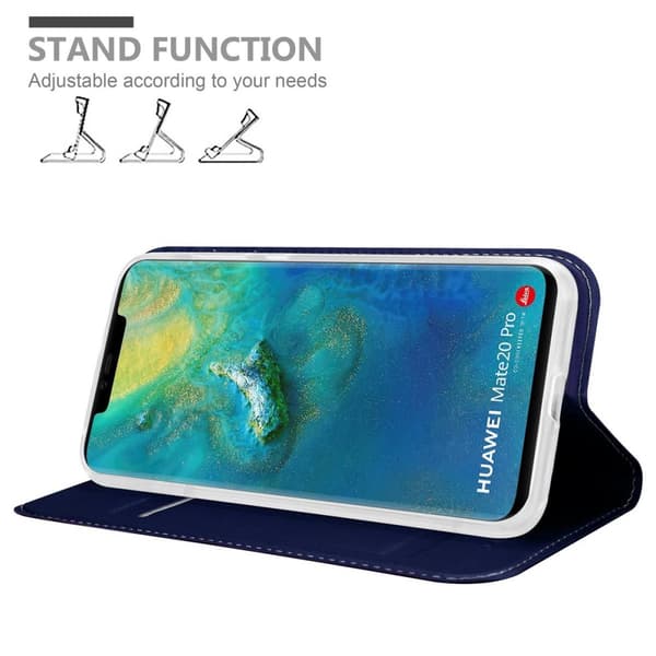 Huawei MATE 20 PRO Skal Fodral med magnetisk stängning, ståfunktion och kortficka Mobilskydd