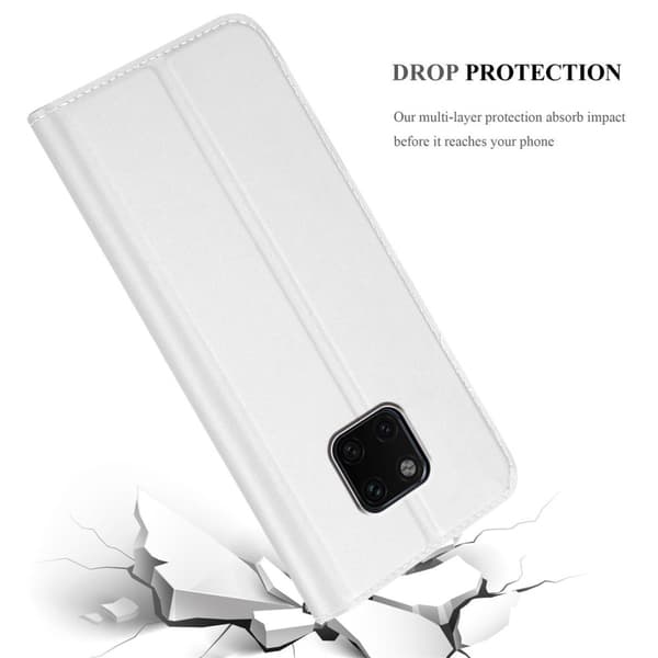 Deksel til Huawei MATE 20 PRO Lommebokdeksel med magnetisk lukking, stativfunksjon og kortlomme