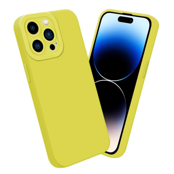 iPhone 14 PRO MAX Fodral Skal Case Cover av flexibelt TPU-silikon Bobilskydd