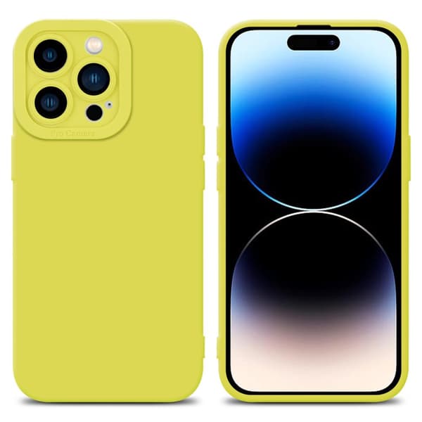 iPhone 14 PRO MAX Fodral Skal Case Cover av flexibelt TPU-silikon Bobilskydd