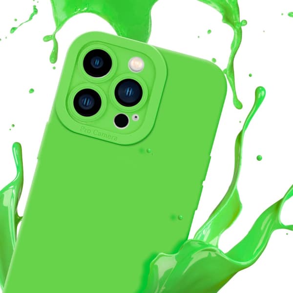iPhone 14 PRO MAX Fodral Skal Case Cover av flexibelt TPU-silikon Bobilskydd