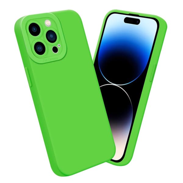 iPhone 14 PRO MAX Fodral Skal Case Cover av flexibelt TPU-silikon Bobilskydd