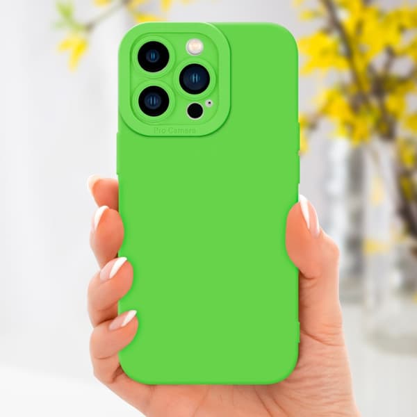 iPhone 14 PRO MAX Fodral Skal Case Cover av flexibelt TPU-silikon Bobilskydd