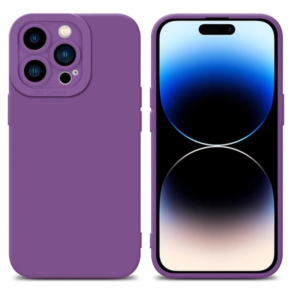 iPhone 14 PRO MAX Fodral Skal Case Cover av flexibelt TPU-silikon Bobilskydd