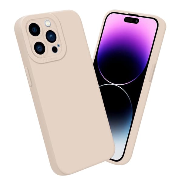 iPhone 14 PRO MAX Fodral Skal Case Cover av flexibelt TPU-silikon Bobilskydd