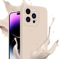 Miniatyrbild 6 av 8: iPhone 14 PRO MAX Fodral Skal Case Cover av flexibelt TPU-silikon Bobilskydd