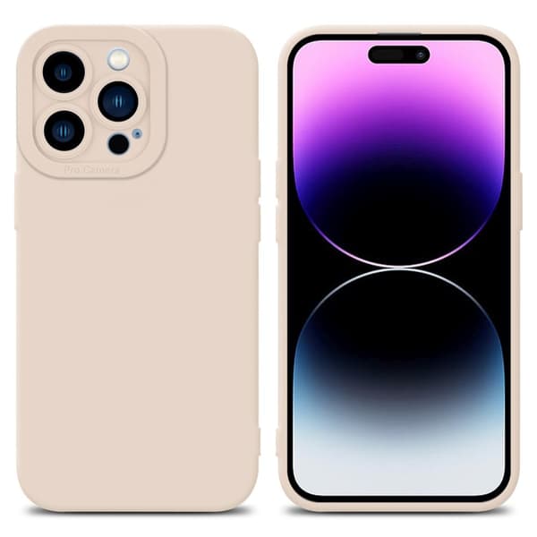 iPhone 14 PRO MAX Fodral Skal Case Cover av flexibelt TPU-silikon Bobilskydd