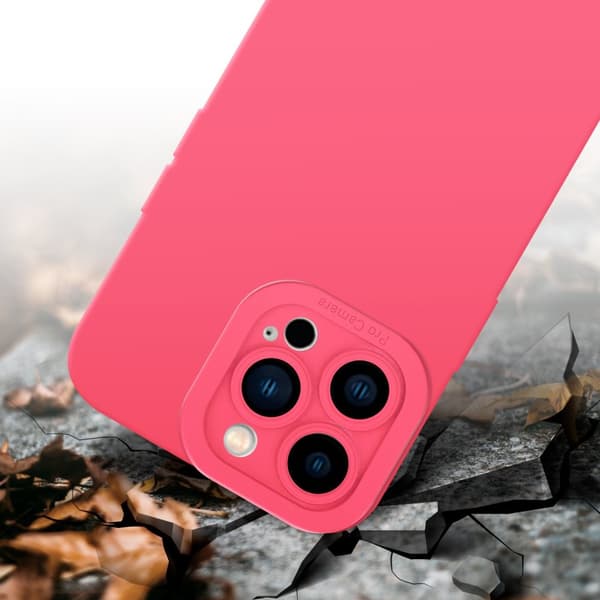 iPhone 14 PRO MAX Fodral Skal Case Cover av flexibelt TPU-silikon Bobilskydd